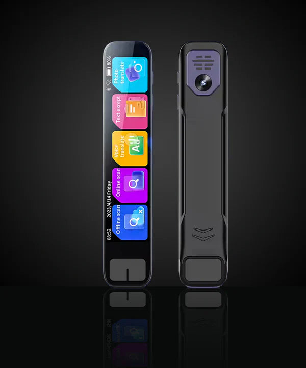 AI Smart Pen - Instant AI Answers for Math, History & More | Offline Translation (60+ Languages), Camera, Bluetooth, Music & File Storage
