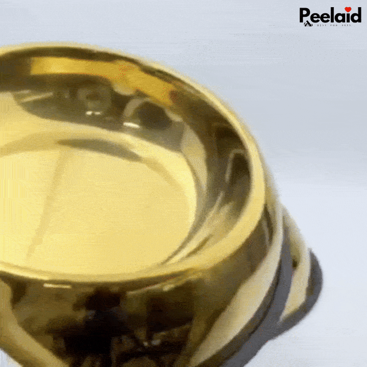 Peelaid™ Premium Gold Anti-Slip Pet Bowl