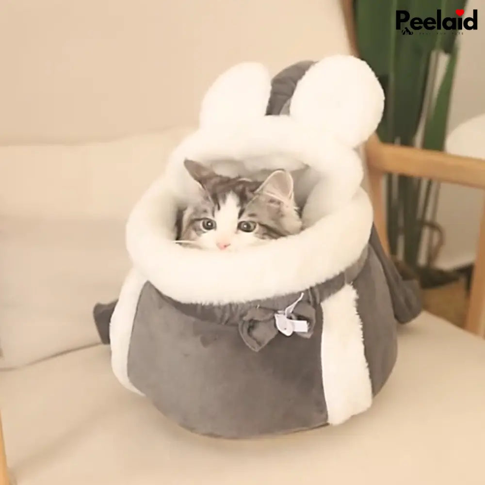 Peelaid™ Cat Backpack Carrier and Bed