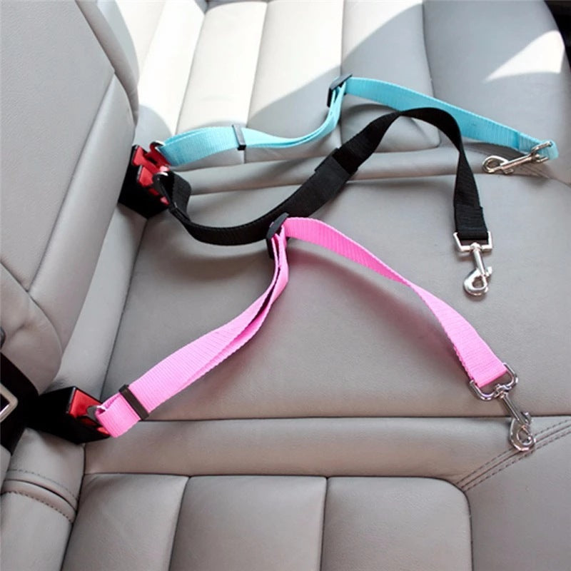Peelaid Adjustable Dog Car Seat Belt – Pet Safety Harness Clip for Cars, Secure Travel Leash for Dogs & Cats