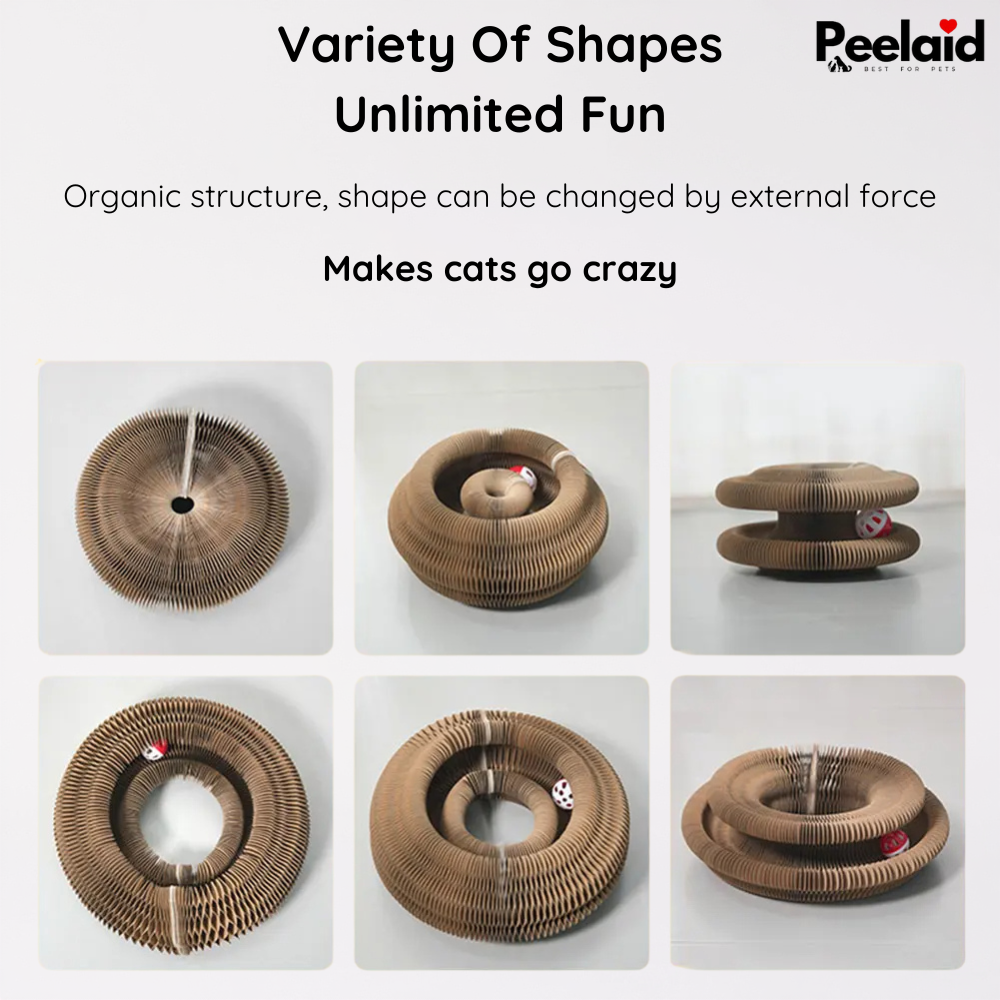 Peelaid™ Foldable Cat Scratcher Toy