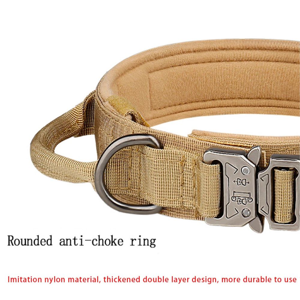 Peelaid™ Tactical Nylon Dog Collar with Metal Buckle