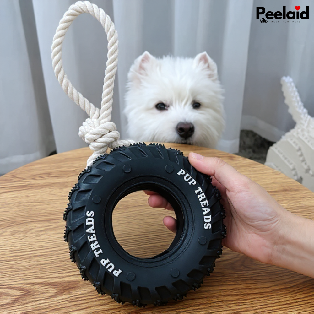 Peelaid™ PowerTire Chew Toy For Strong Dogs