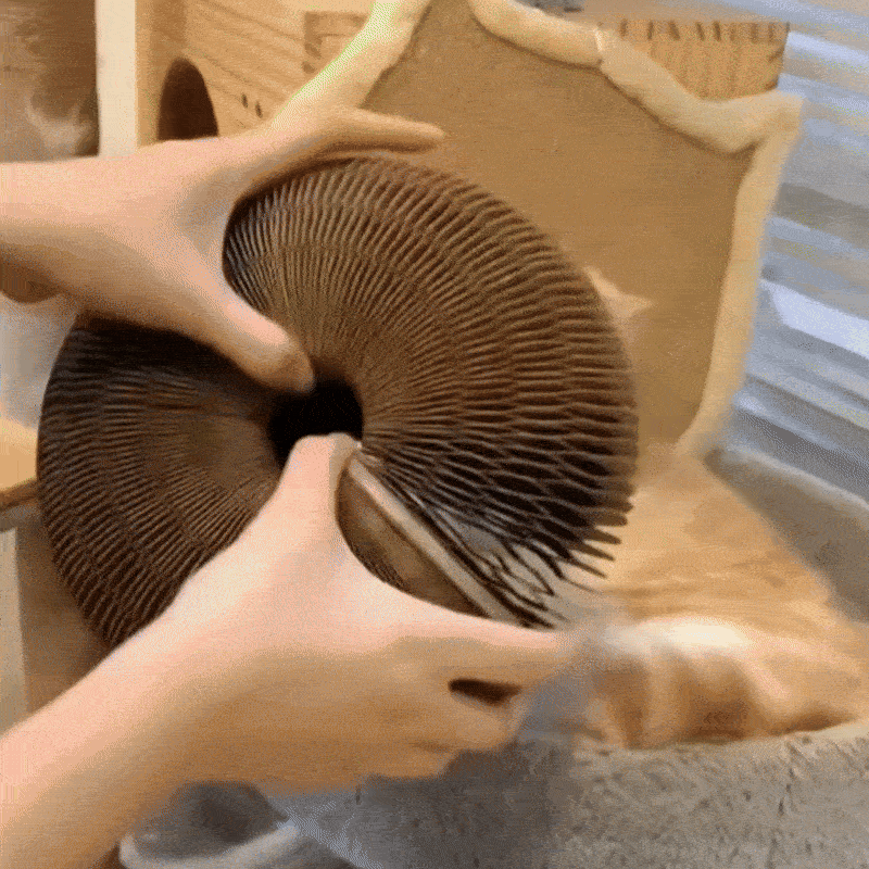 Peelaid™ Foldable Cat Scratcher Toy